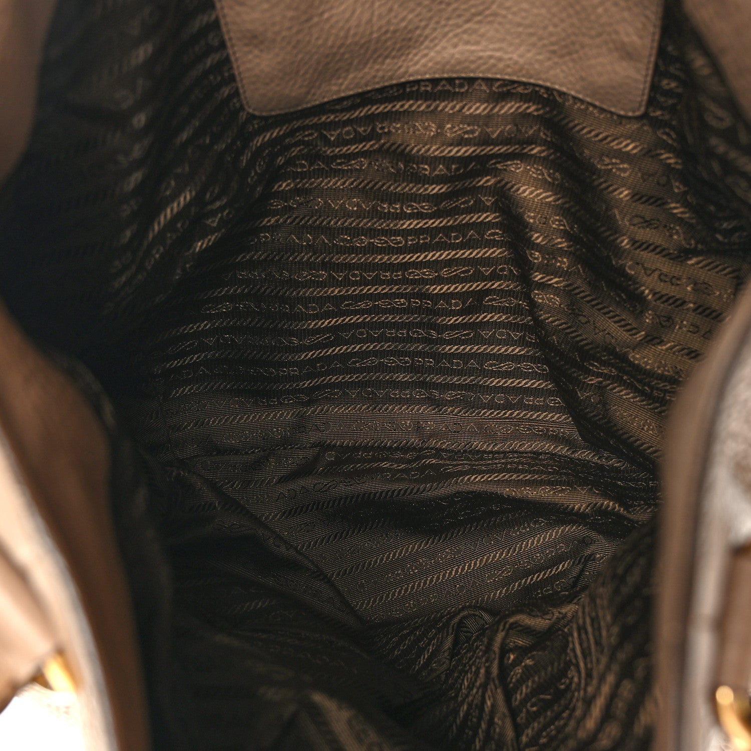 Prada Vitello Daino Tote Caramel 5 of 8