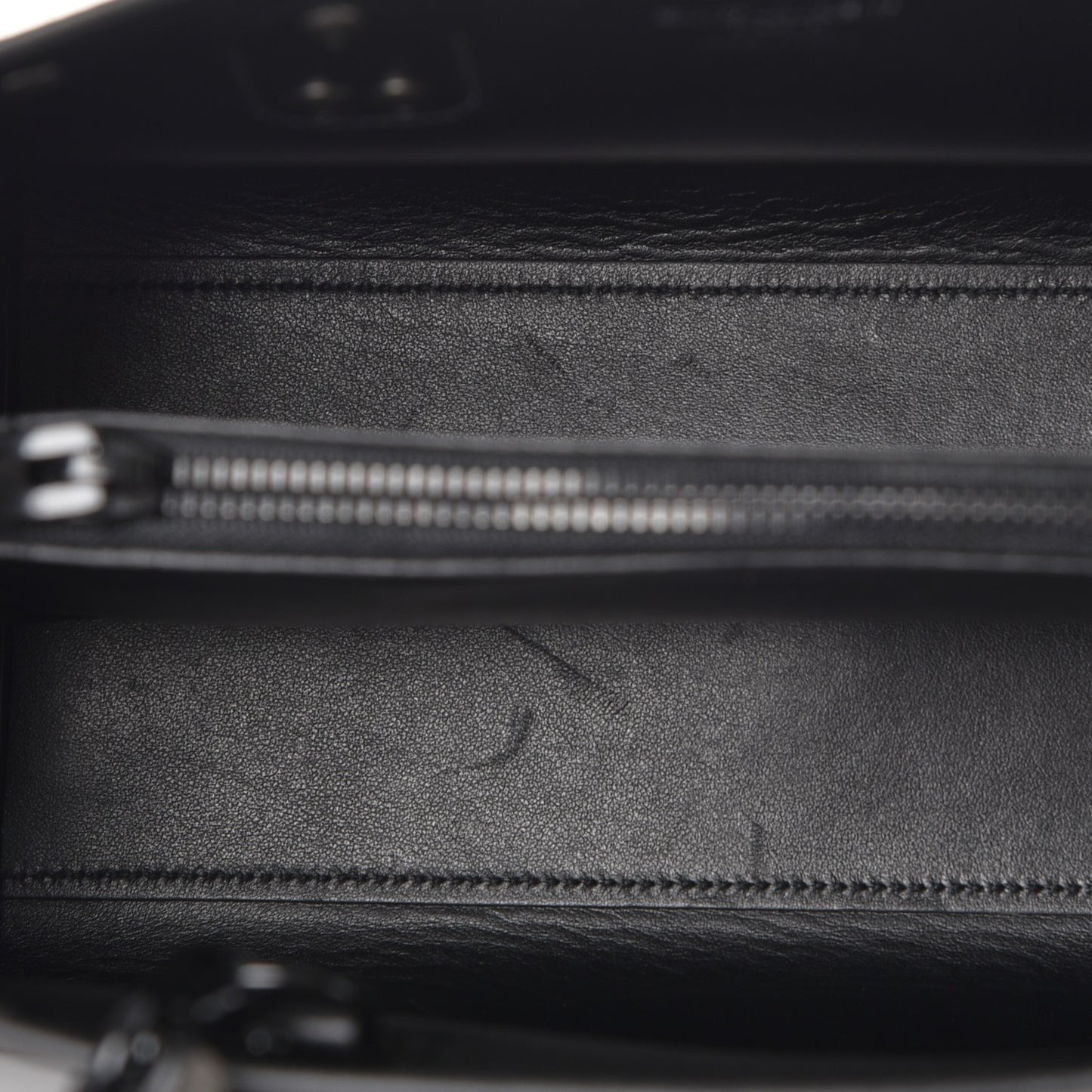 Grained Calfskin Baby Sac De Jour Grey