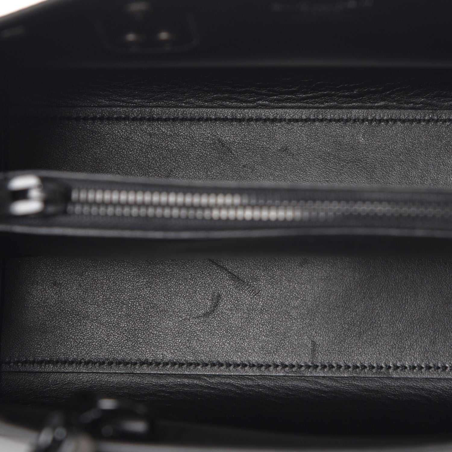Saint Laurent Grained Calfskin Baby Sac De Jour Grey 9 of 9