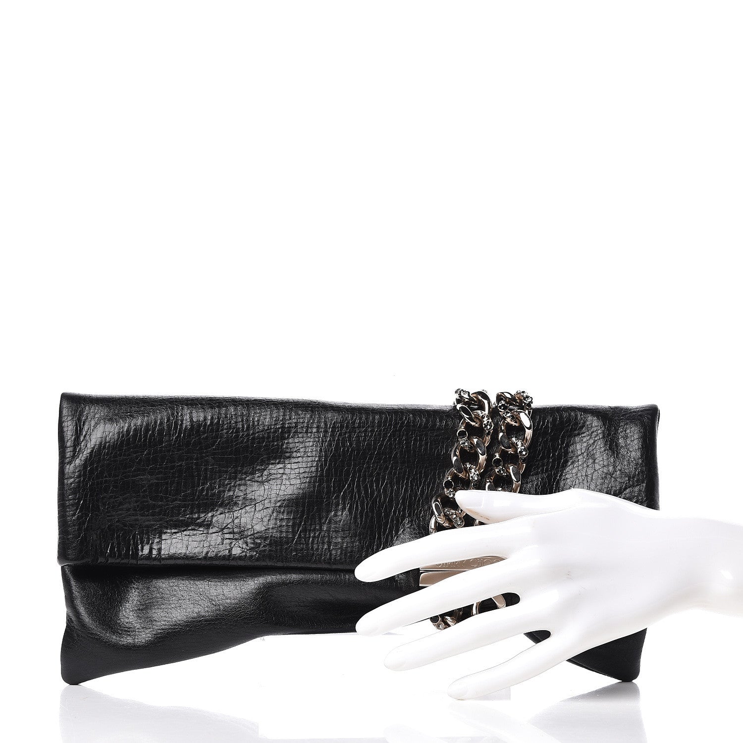 Jimmy Choo Chandra Clutch Black 2 of 7