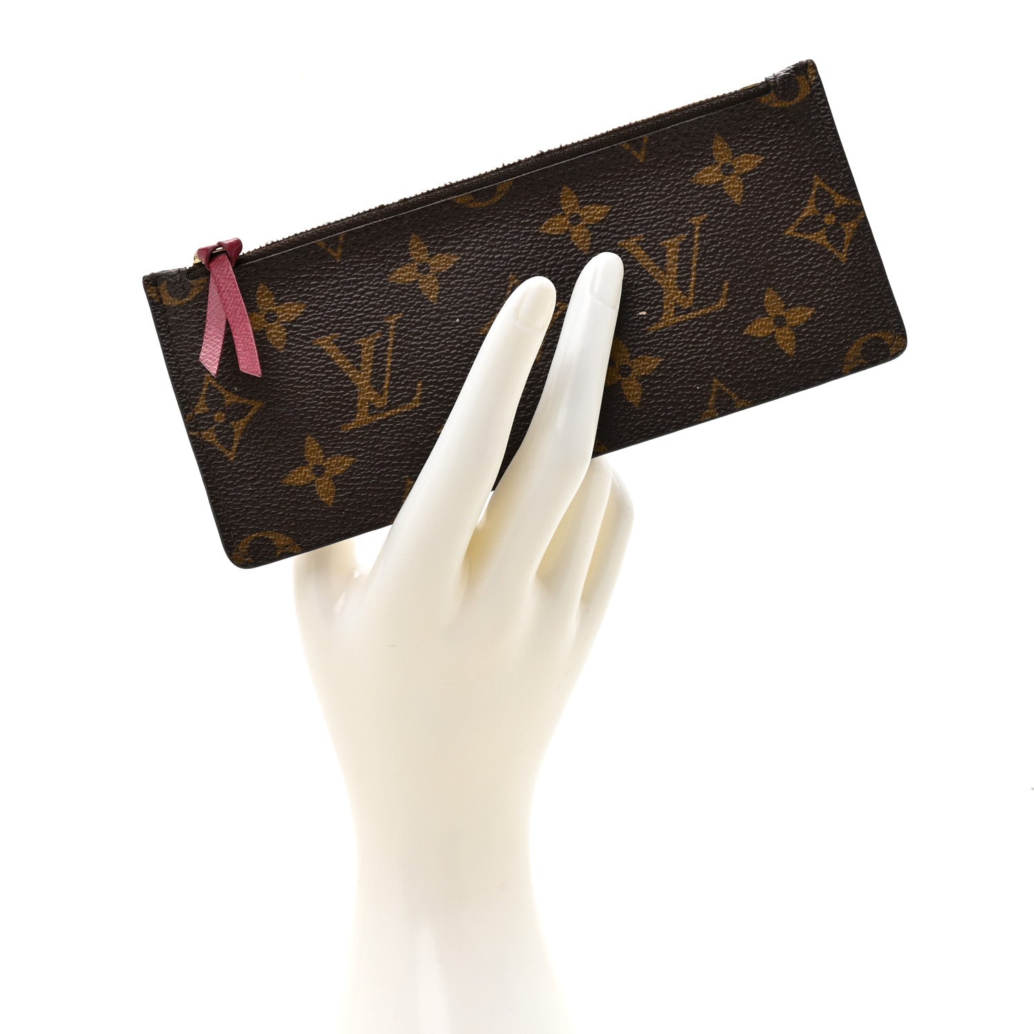Louis Vuitton Monogram Josephine Wallet Zippered Insert Fuchsia 2 of 6