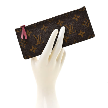 Louis Vuitton Monogram Josephine Wallet Zippered Insert Fuchsia 2 of 6