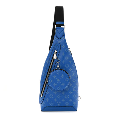 Louis Vuitton Taigarama Duo Slingbag Agave Blue 1 of 9