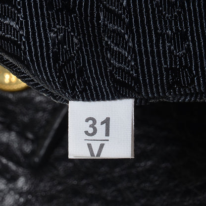 Prada Vitello Daino Tote Nero Black 8 of 12
