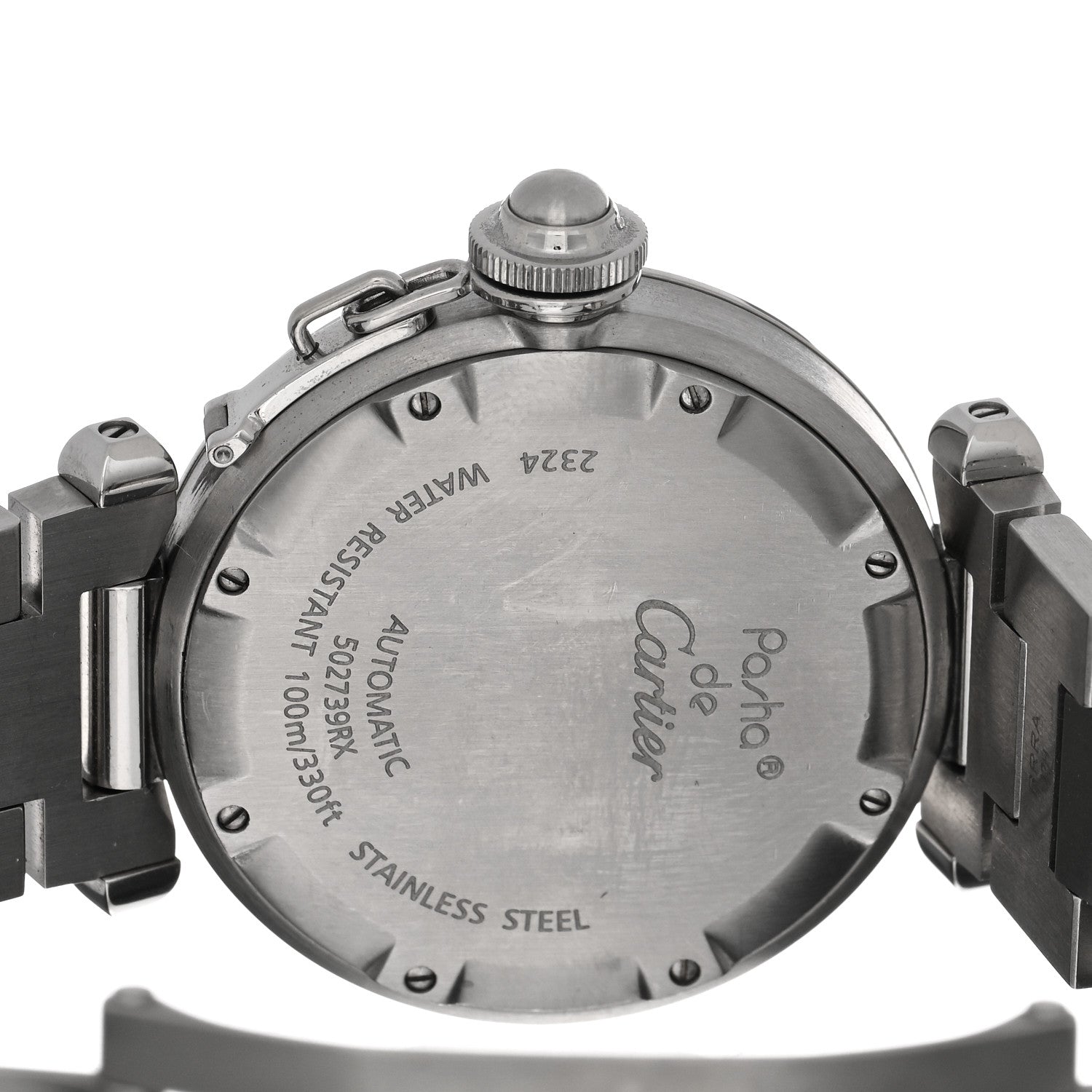 Cartier Stainless Steel 35mm Pasha C Automatic Watch 4 of 4