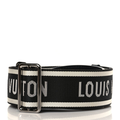 Louis Vuitton Nylon Jacquard Sporty Bandouliere Shoulder Strap Black 2 of 5