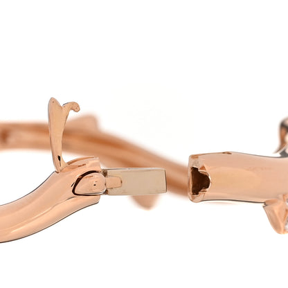 Christian Dior 18K Rose Gold Diamond Bois de Rose Bracelet 4 of 5