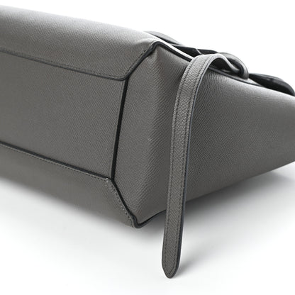 Celine Grained Calfskin Micro Belt Bag Grey 9 of 9
