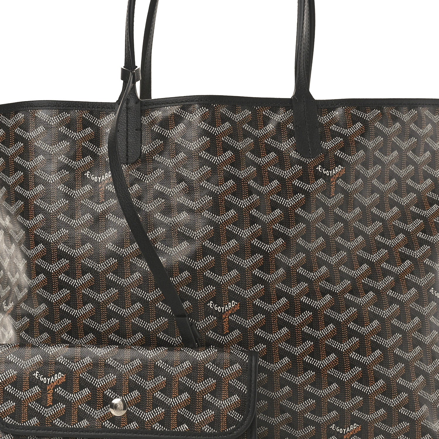 Goyard Goyardine Saint Louis PM Black 8 of 10