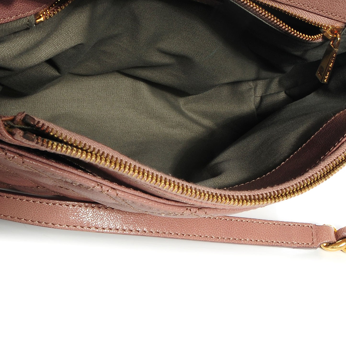 Lacquered Lambskin The Large Single Soft Lavender