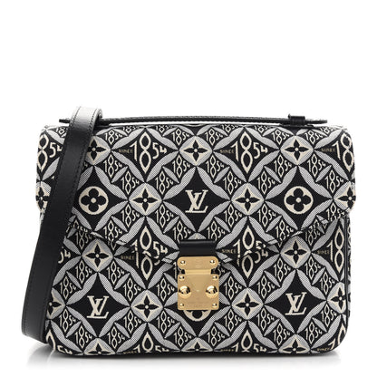 Louis Vuitton Jacquard Since 1854 Pochette Metis Grey 1 of 8