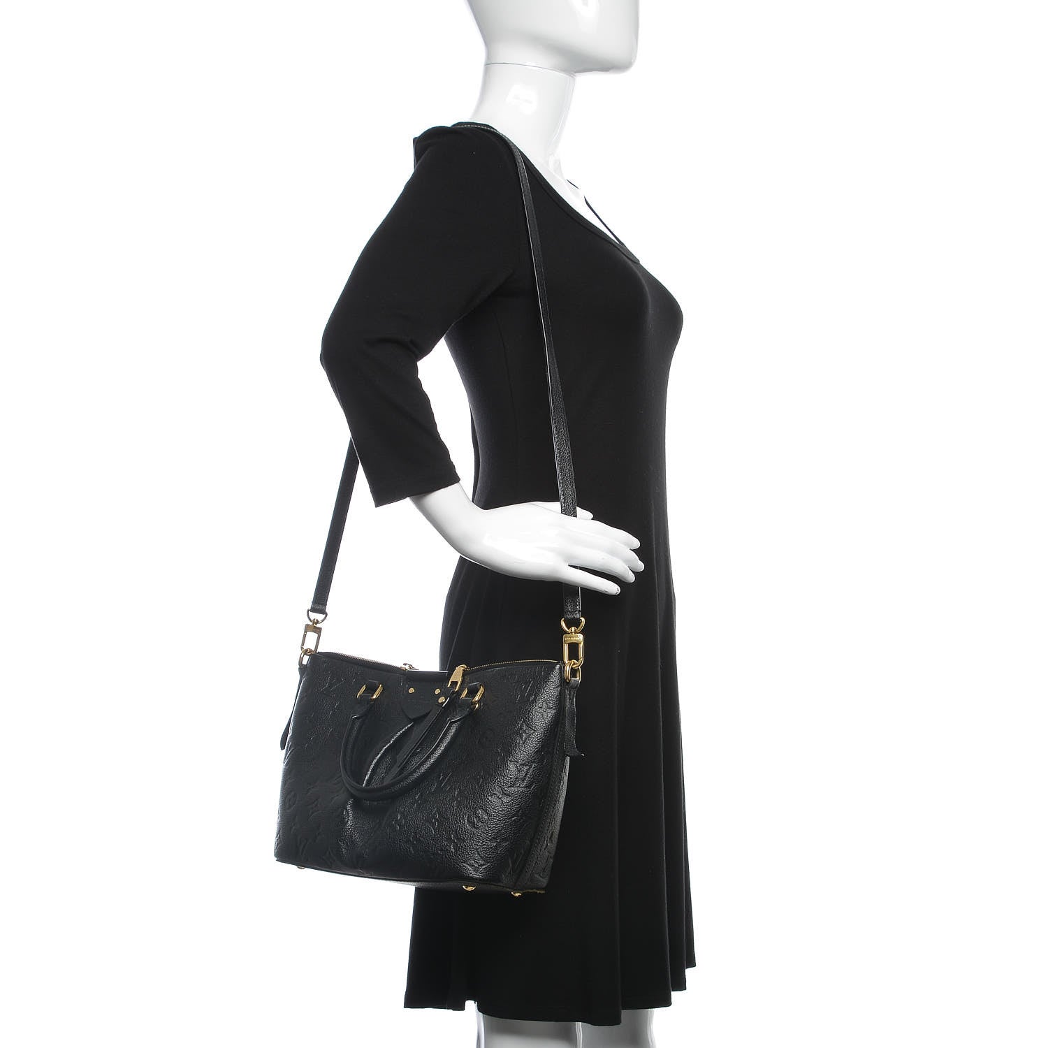 Louis Vuitton Empreinte Mazarine PM Black 2 of 12