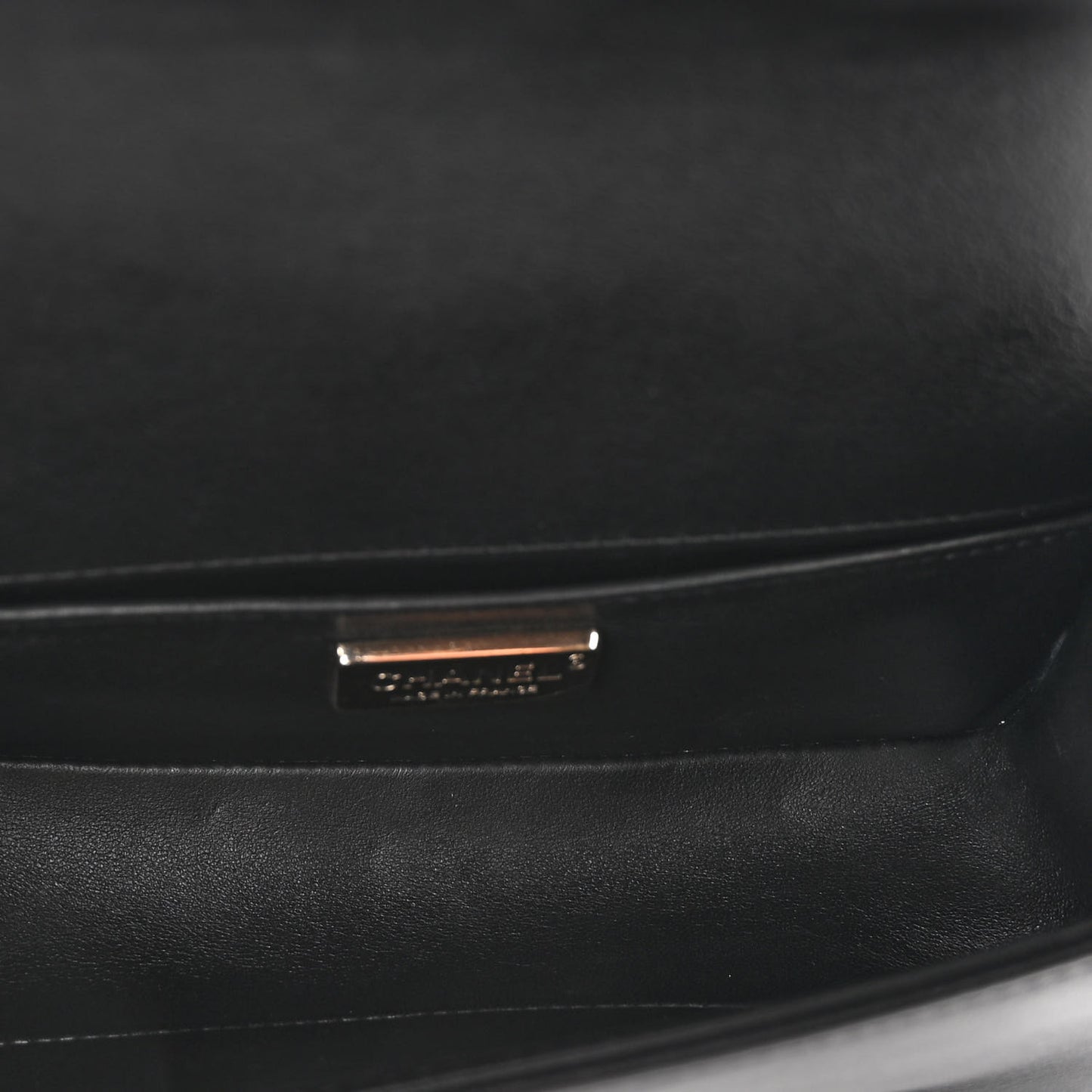 Galuchat Stingray Small Boy Flap Black Silver