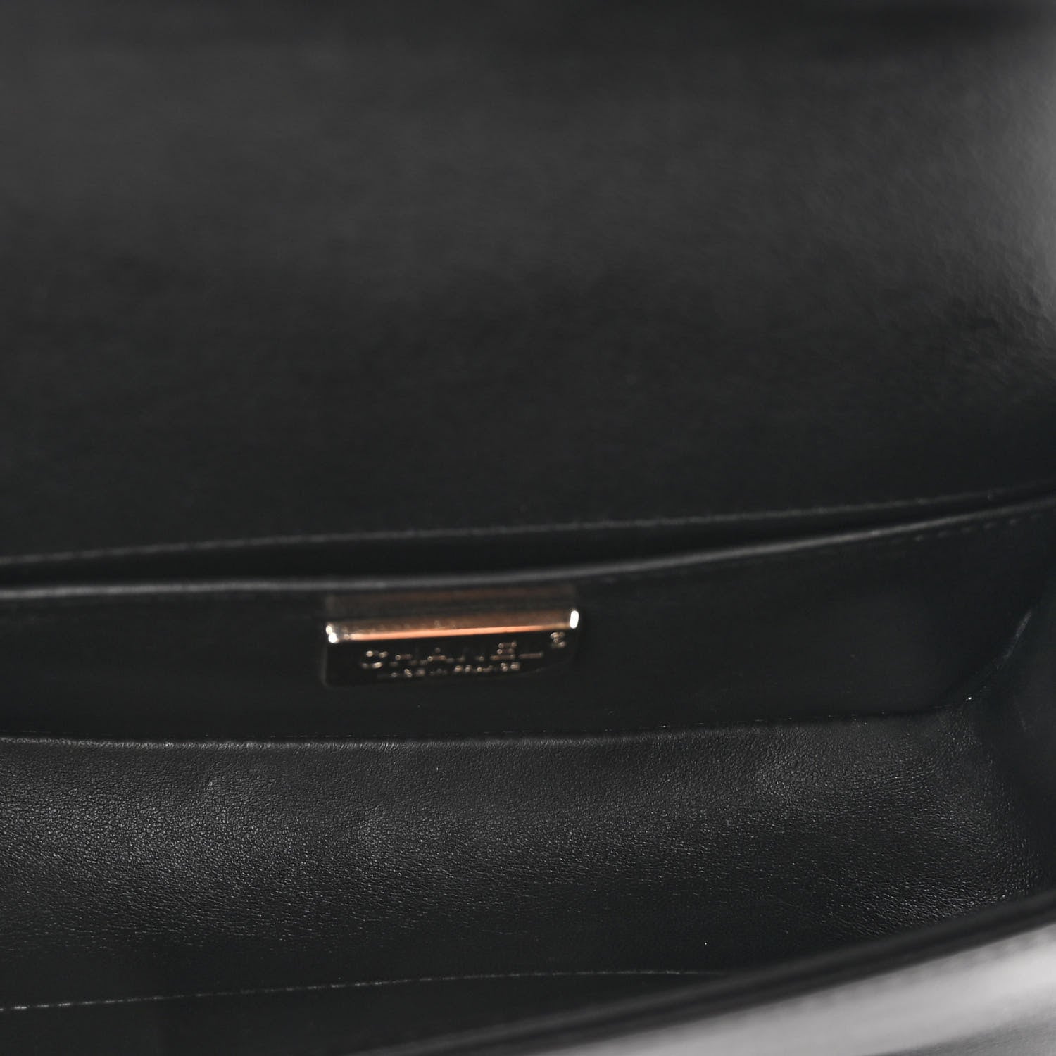 Chanel Galuchat Stingray Small Boy Flap Black Silver 5 of 10