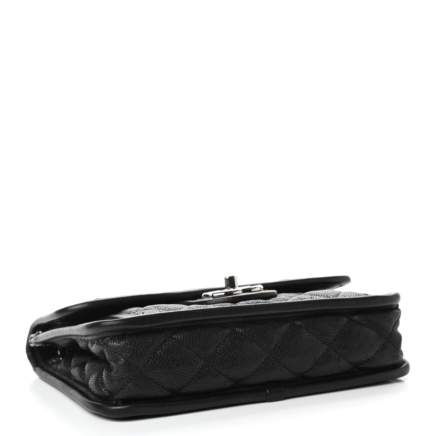 Chanel Caviar Quilted Mini French Riviera Flap Black 3 of 5
