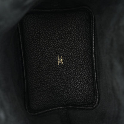 Hermes Taurillon Clemence Picotin Lock 18 PM Black 5 of 11