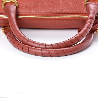 Chloe Calfskin Large Marcie Satchel Maple Leaf 12 of 19