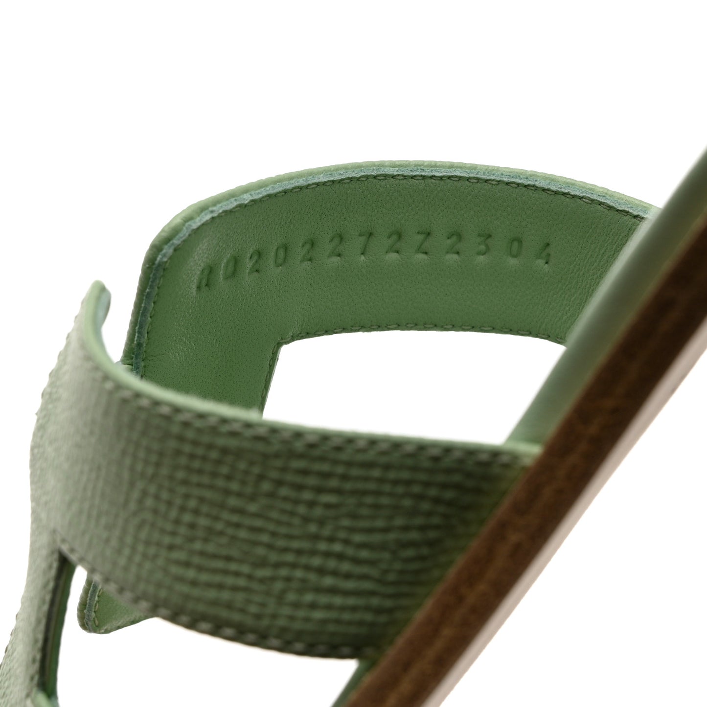 Epsom Oran Sandals 37 Vert Jade