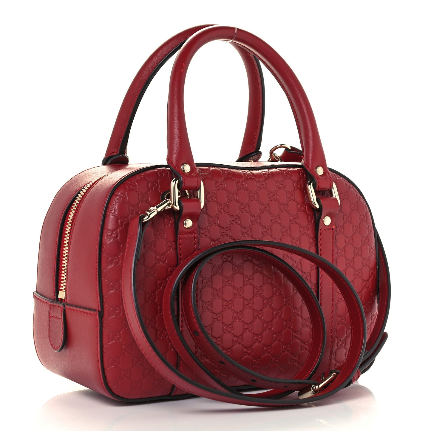 Microguccissima Small Crossbody Bag Rosso