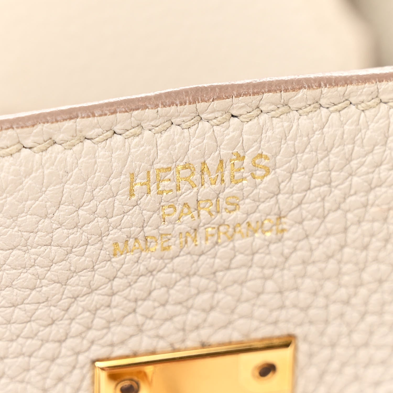 Hermes Togo Birkin 25 Beton 6 of 16