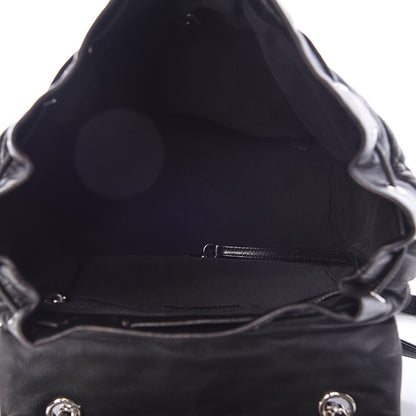 Chanel Calfskin Quilted Large Urban Spirit Backpack Black 7 of 10
