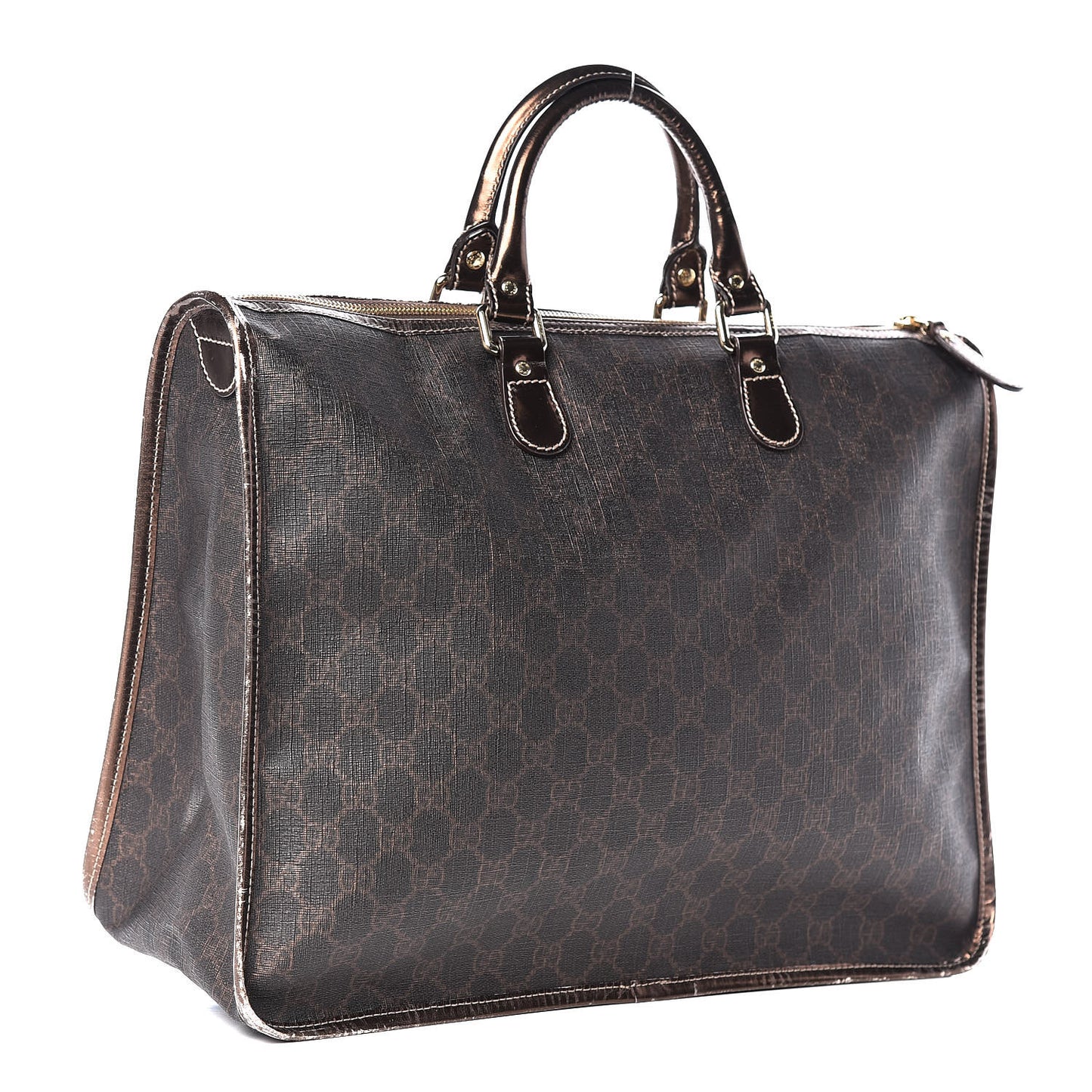 GG Plus Monogram Medium Joy Tote Bag Brown
