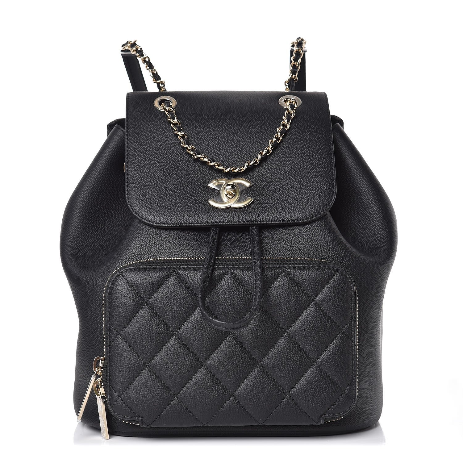 Chanel Caviar Quilted Business Affinity Backpack Black 1 of 8