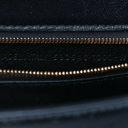 Balenciaga Shiny Box Calfskin Small Hourglass Top Handle Bag Black 10 of 24