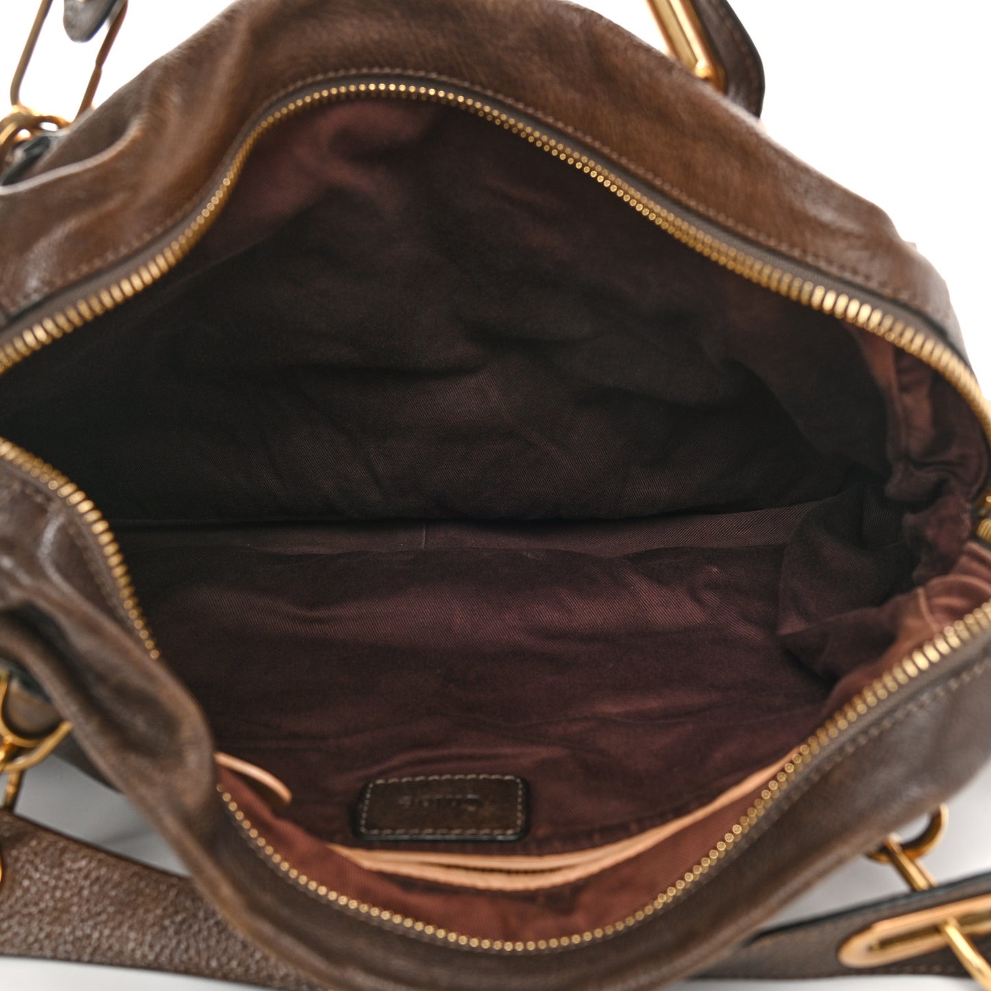 Calfskin Large Paraty Chocolate