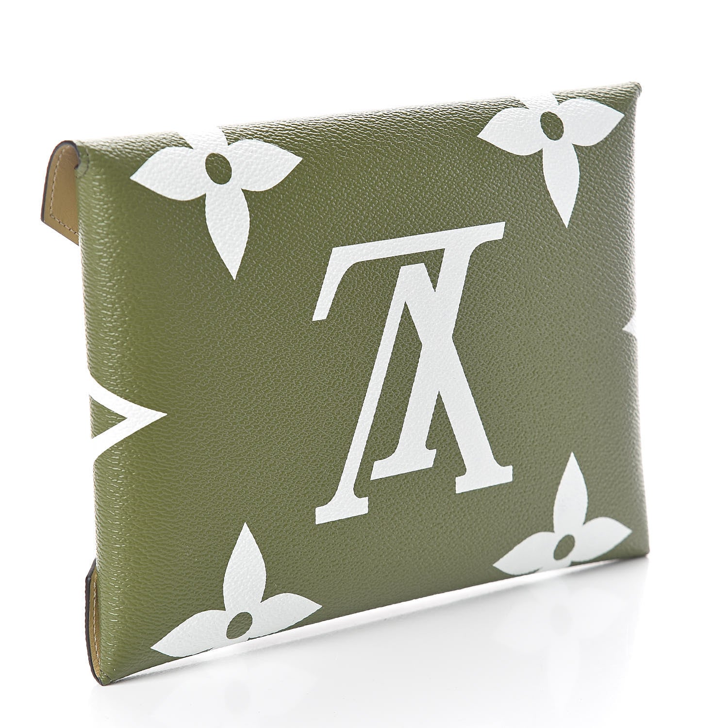 Louis Vuitton Monogram Giant Large Kirigami Pochette Kaki 3 of 6