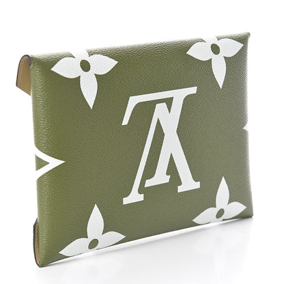 Louis Vuitton Monogram Giant Large Kirigami Pochette Kaki 3 of 6