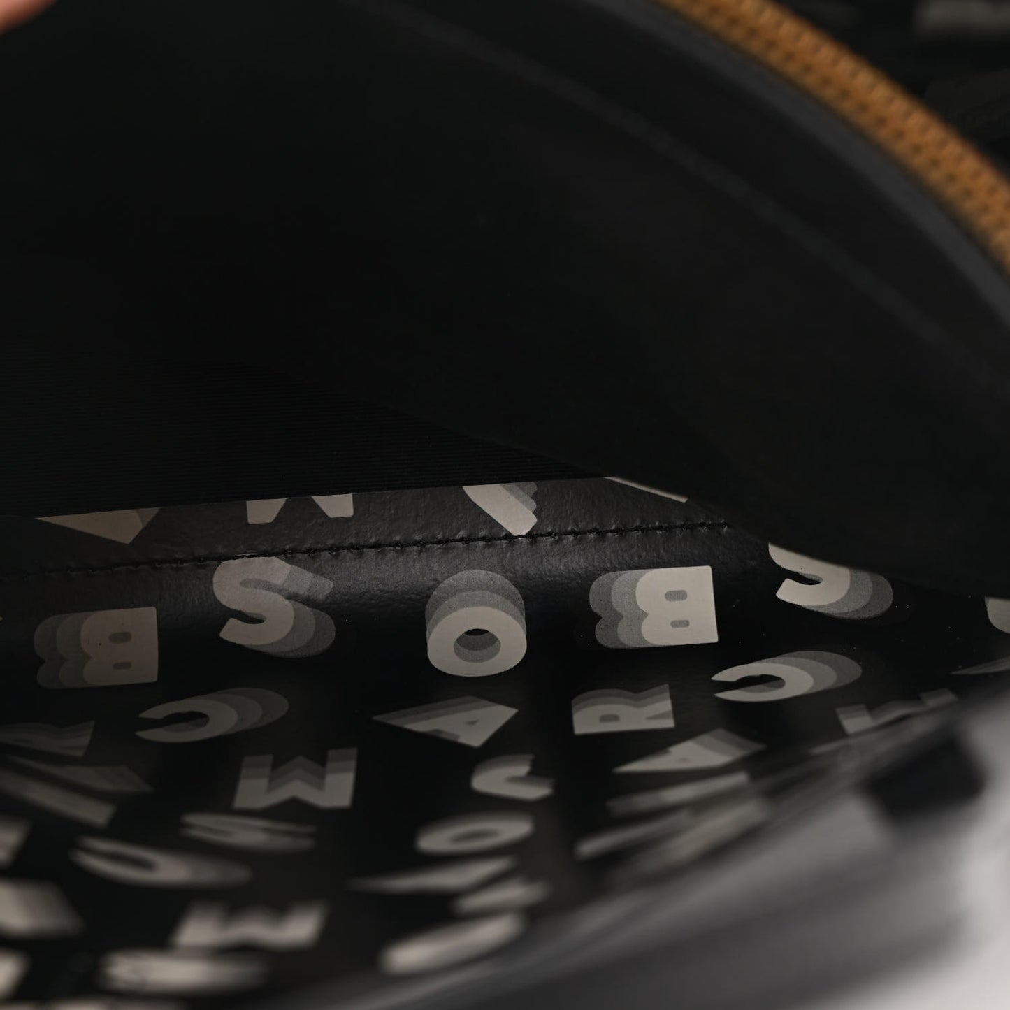 Calfskin Mini Grind Tote Bag Black