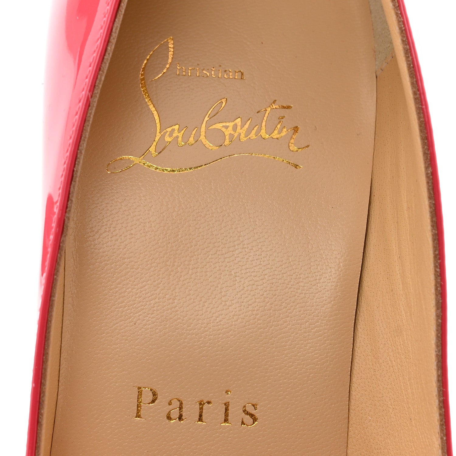 Christian Louboutin Patent Pigalle Follies 100 Pumps 35 Pinky 6 of 8