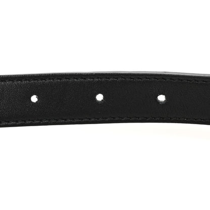 Gucci Calfskin Double G 20mm Belt 90 36 Black 6 of 8