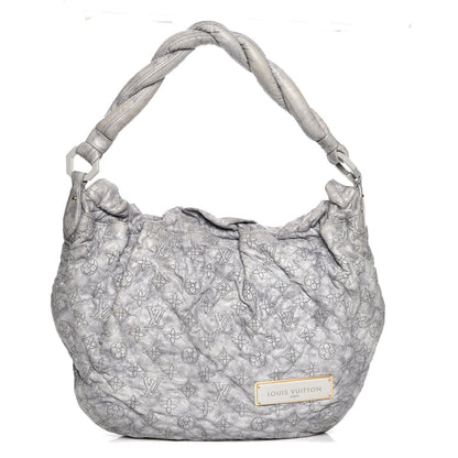 Louis Vuitton Lambskin Olympe Nimbus GM Gris Perle 1 of 10