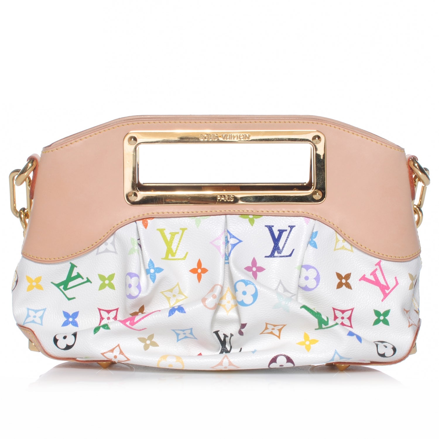Louis Vuitton Monogram Multicolor Judy PM White 1 of 8