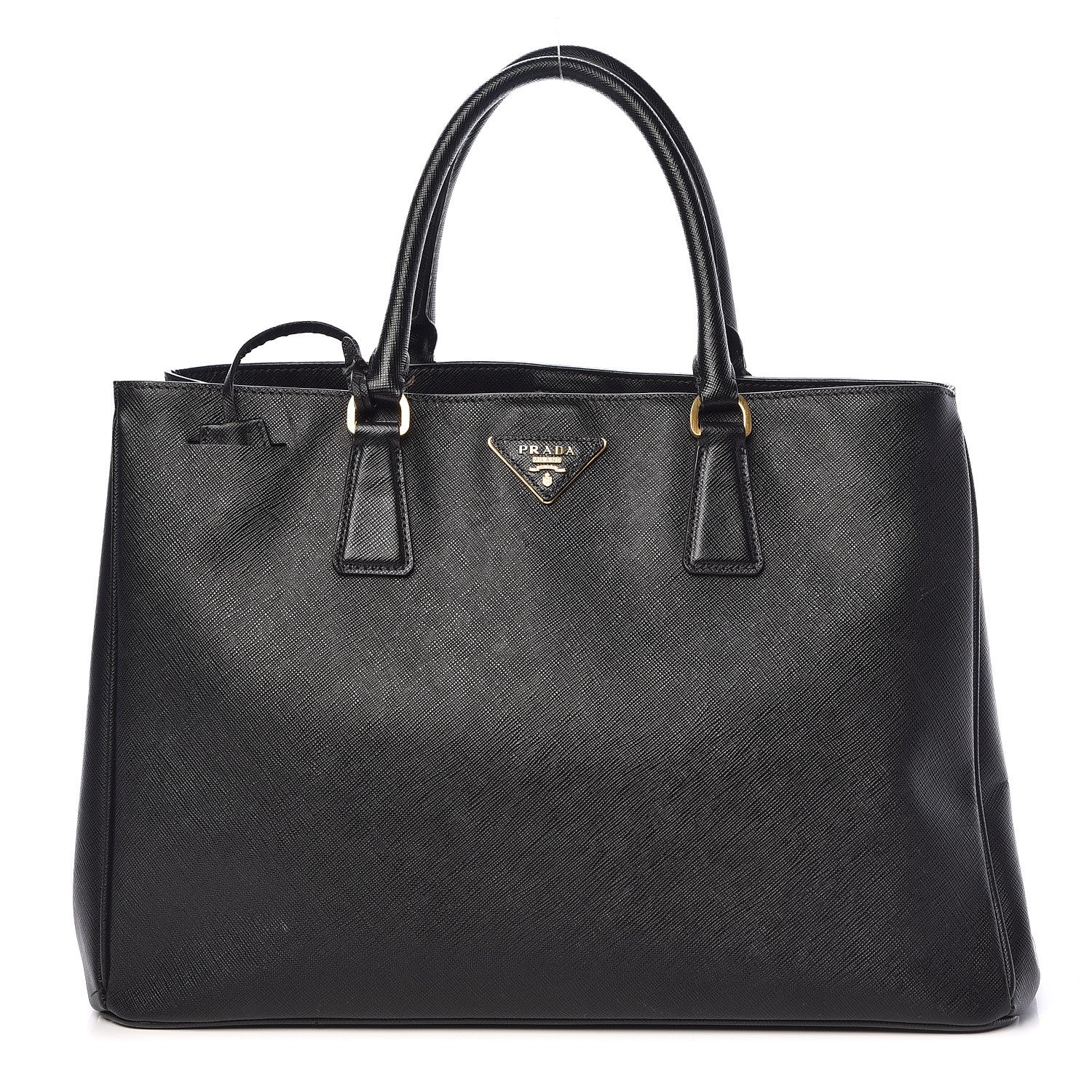 Prada Saffiano Lux Large Tote Black 1 of 19