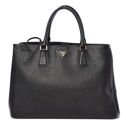 Prada Saffiano Lux Large Tote Black 1 of 19