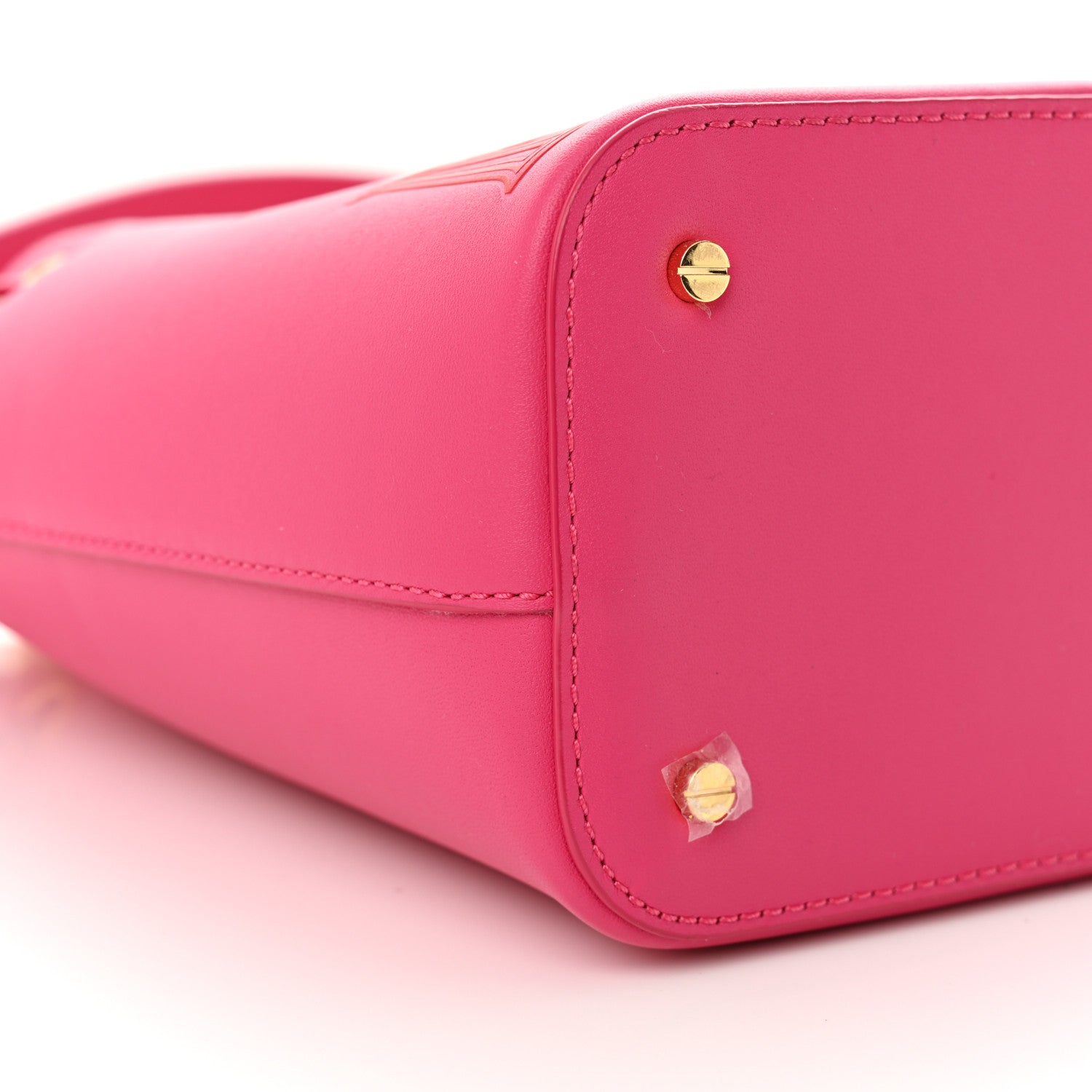 MCM Nappa Mini Drawstring Aren Chain Bag Beetroot Purple 9 of 10