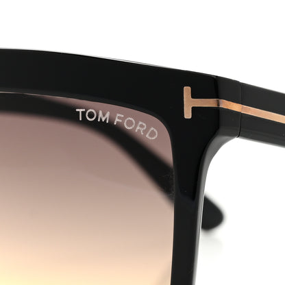 Tom Ford Acetate Sabrina Square Sunglasses TF764 Black 7 of 8