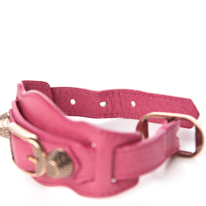 Balenciaga Agneau Arena Giant 12 Rose Gold Hardware M Bracelet Cyclamen 7 of 9