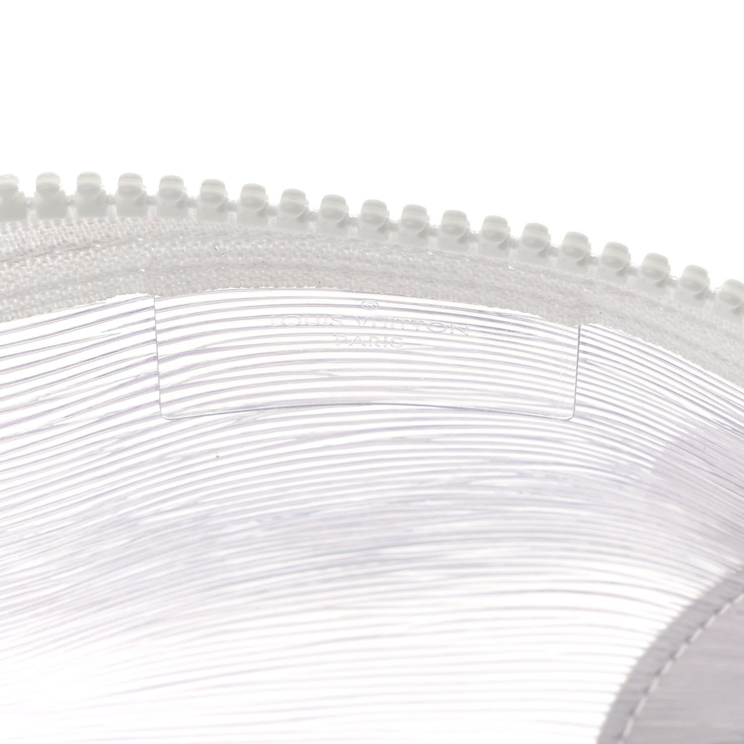 Louis Vuitton PVC Epi Embossed Wavy Keepall Bandouliere 50 White 5 of 12