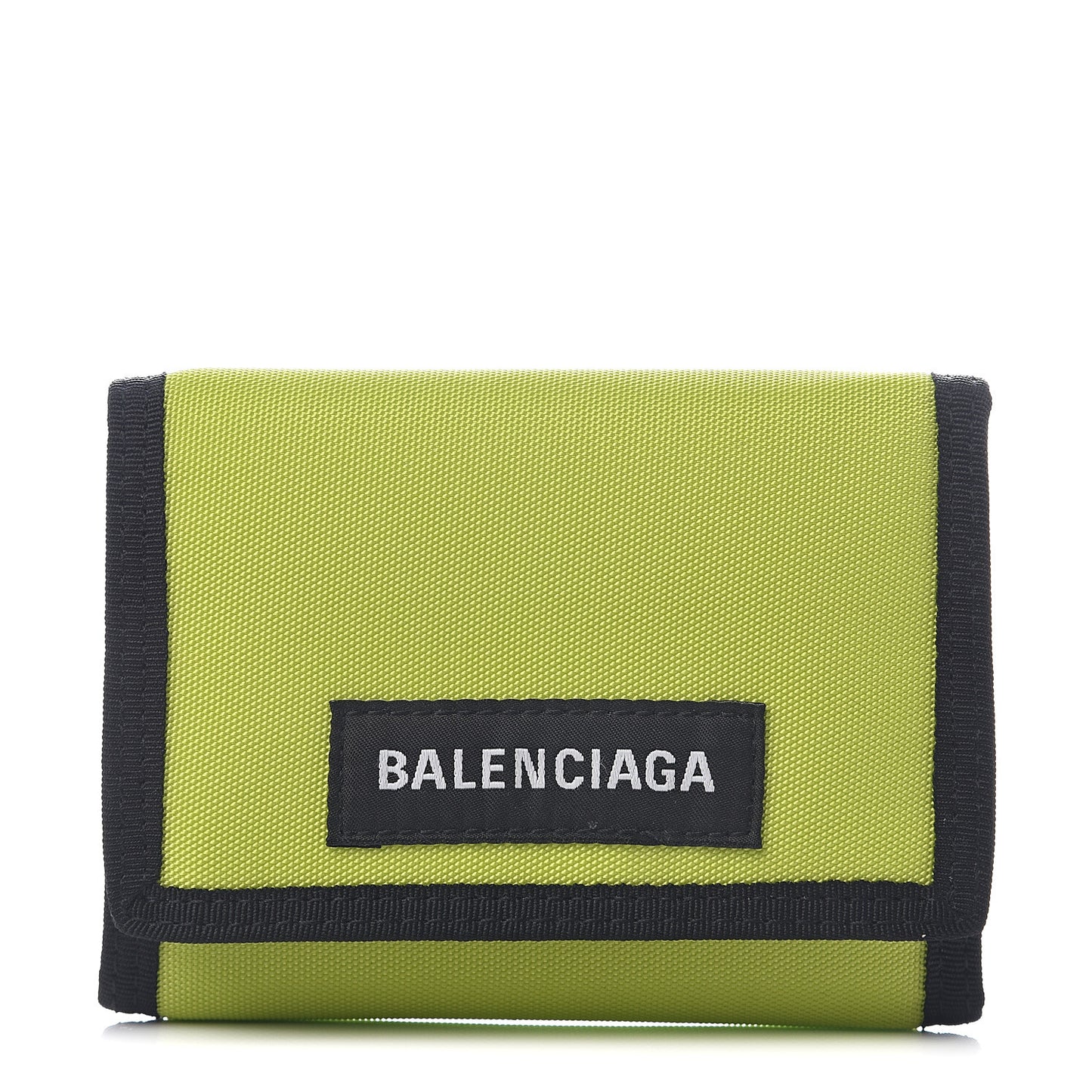Nylon Explorer Coin Wallet Acid Green