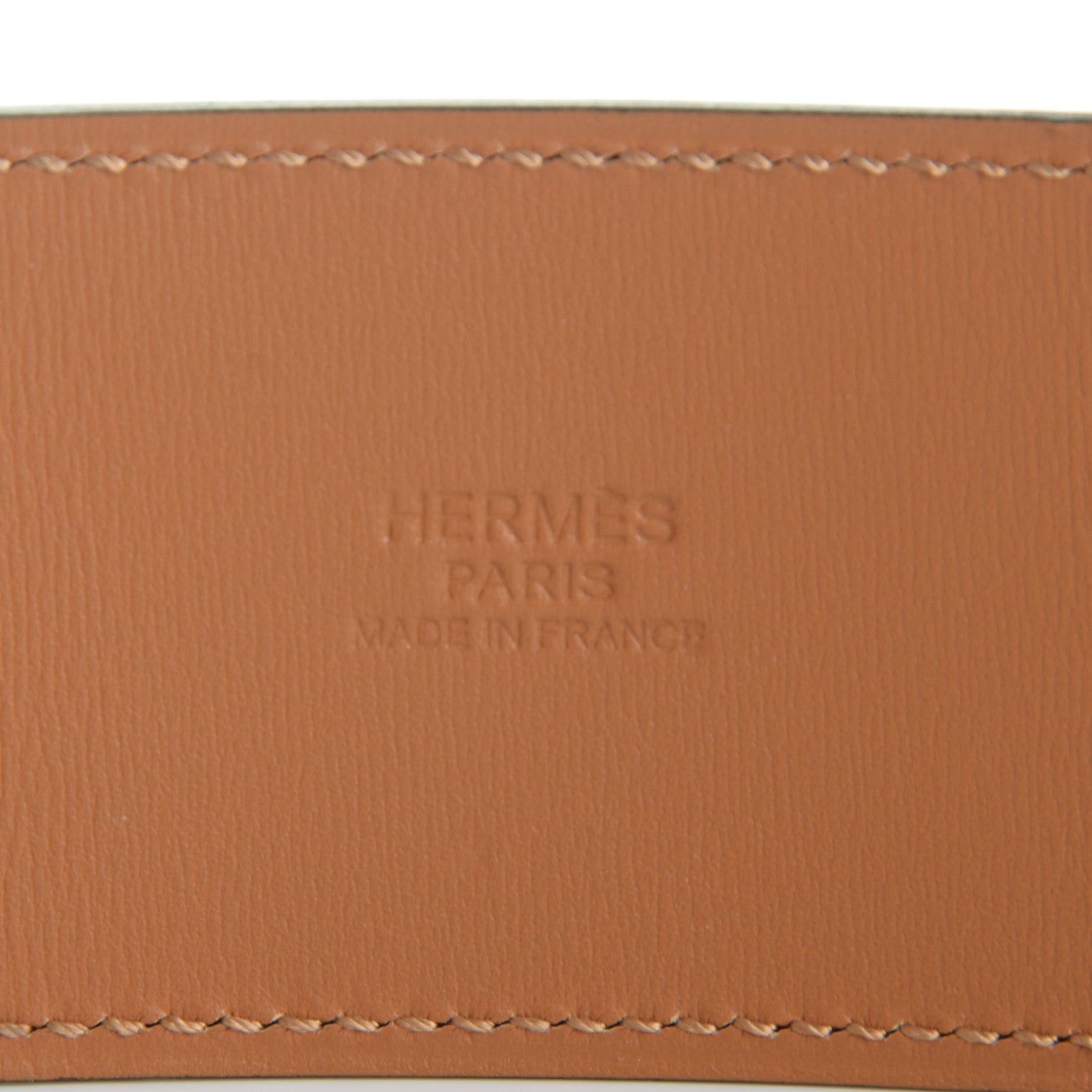 Hermes Epsom Collier De Chien Belt Etain 9 of 14
