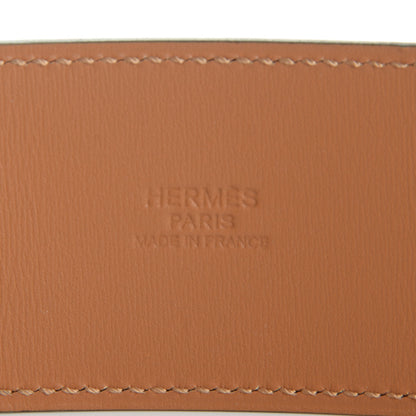 Hermes Epsom Collier De Chien Belt Etain 9 of 14