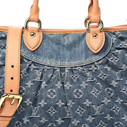Louis Vuitton Denim Neo Cabby MM Blue 9 of 9