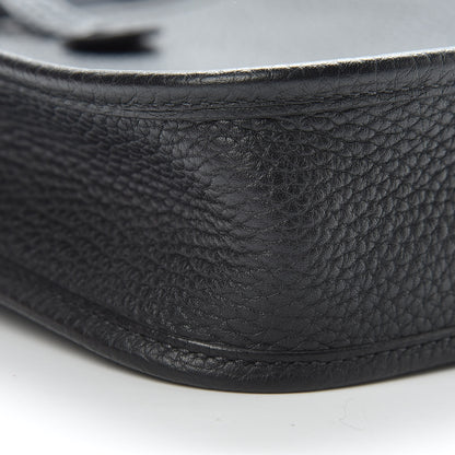 Hermes Taurillon Clemence Evelyne TPM Black 9 of 11