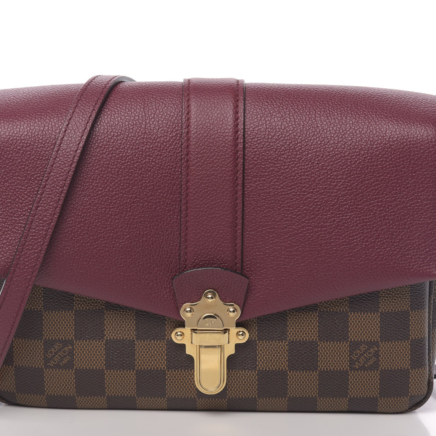 Louis Vuitton Damier Ebene Clapton Raisin 9 of 10