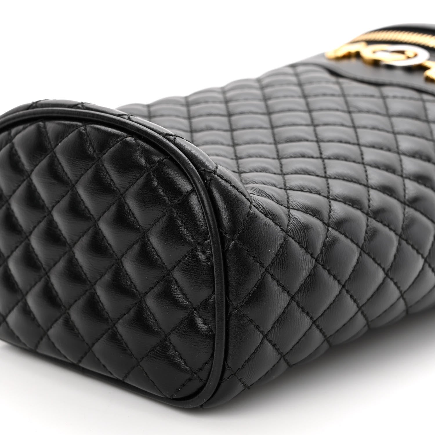 Gucci Calfskin Trapuntata Zumi Belt Bag Black 10 of 10