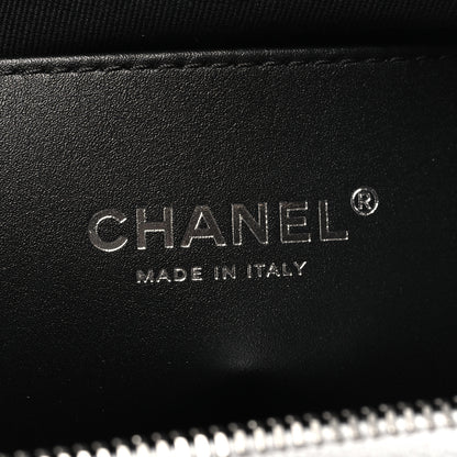 Chanel Metallic Lambskin Quilted Flap Backpack Silver 6 of 10